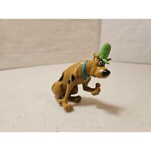 Scooby-Doo Figure, Hanna Barbera, Decopac Cake Topper, 3.5” Scooby Green Hat